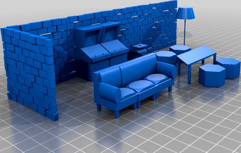 Modern house interior