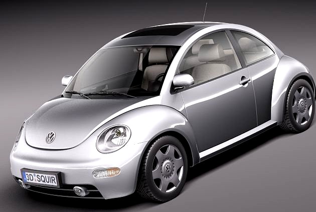 Volkswagen Beetle 1998 3D Model