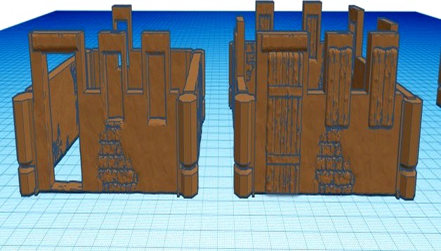 Dungeon Stick arabian mud brick house