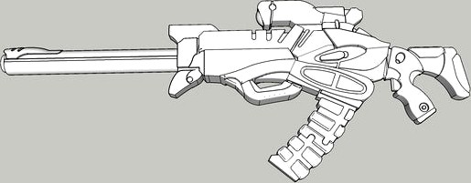 Nomad MULTI Sniper Rifle for Infinity: The Game