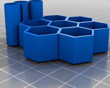 Hexagon DESK ORGANIZER