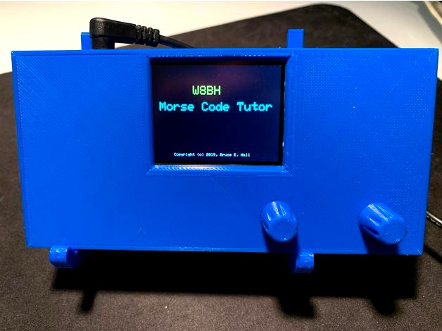 W8BH - Morse Code Tutor Case (Board 2A)