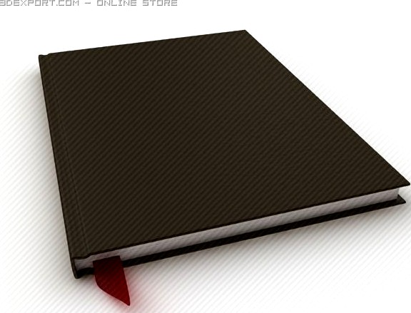 Book 3D Model