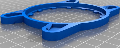 H115i V2 AM4 Mounting Bracket (with backplate)