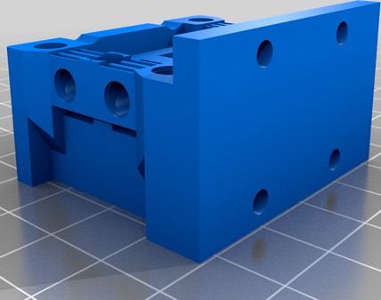 Hypercube X-carriage mount