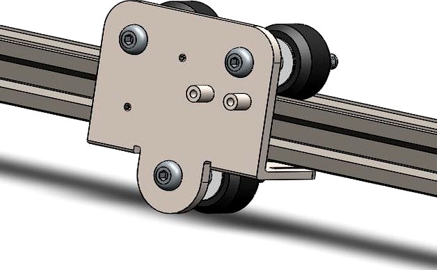 Linear rail X-axis conversion CR10 CR10s Ender 3 mgn12