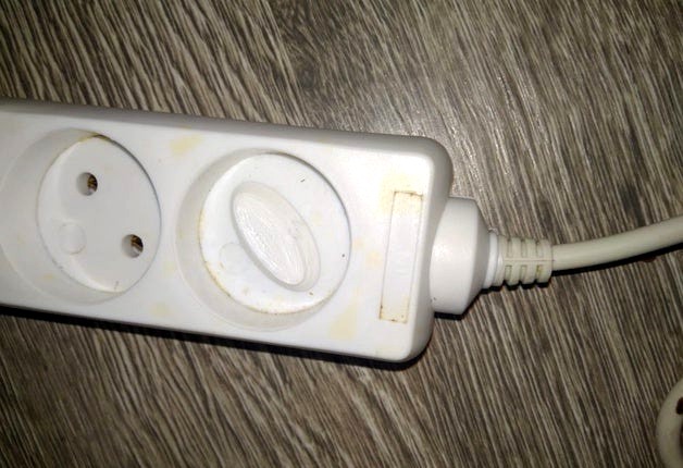 Plug for electrical outlets.