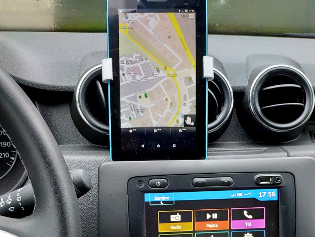 Duster dashboard tablet