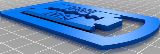 Peaky Blinders Razor Bookmark