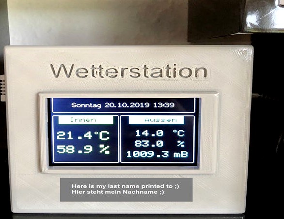Wireless weather station with Arduino Due and 3.5" TFT