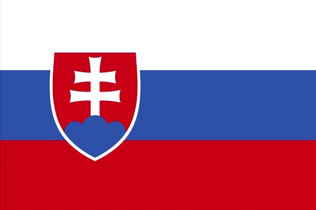 Slovakia flag 3D Model