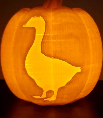 Untitled Goose Pumpkin