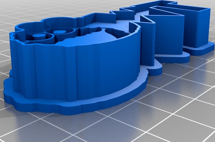 Cookie Monster - Two - Cookie Cutter