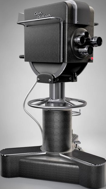 Television Camera 3D Model