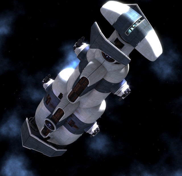 Space Cruiser HD 3D Model