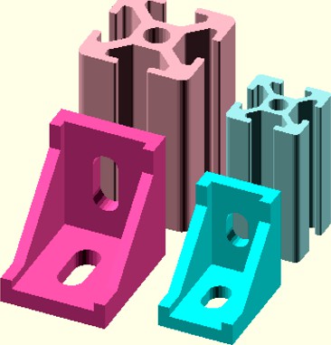 Customizable Tslot profile