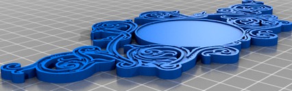 Victorian Circle Frame