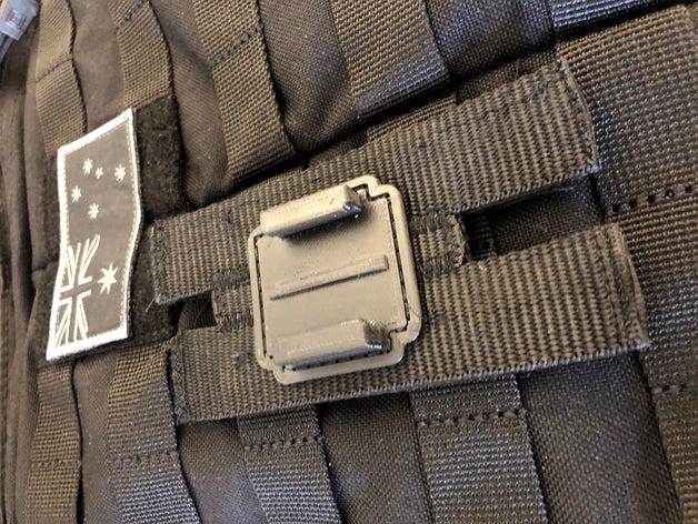 Sewable GoPro Quick Release Mount