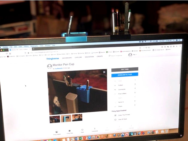 Monitor Pen Cup