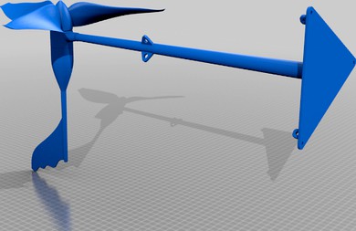 Nano Wind Turbine - Working Model