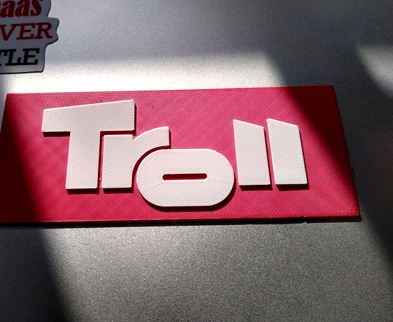 Troll logo - Tirol logo fake