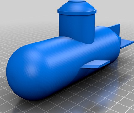 Simple submarine
