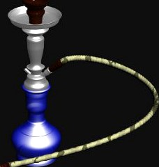 Download free Arabian Sheesha 3D Model