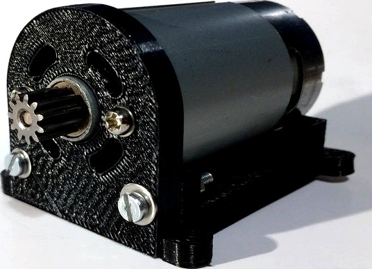 DC-motor RS-550 with mount