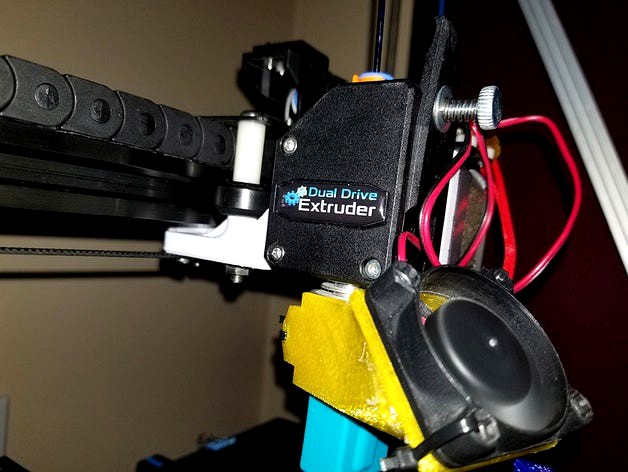 ADIMLab printer replacement X carriage bottom for mounting BMG or Titan with V6 or Volcano with wheel adjustment