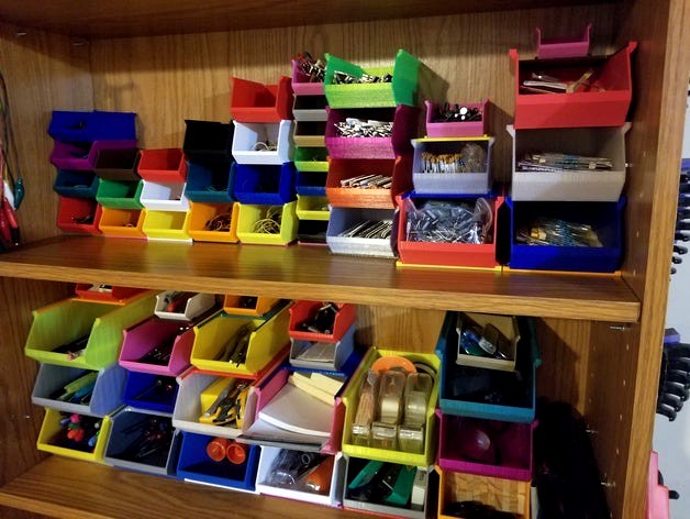 Stackable Component Bins