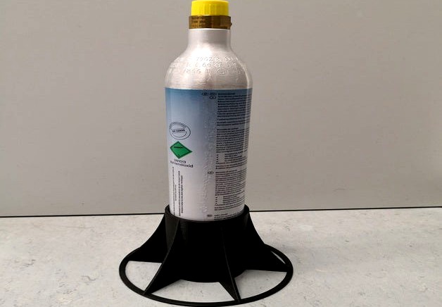 Sodastream CO2 bottle stand