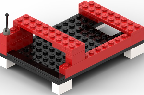 Lego Raspberry Pi 4 Case