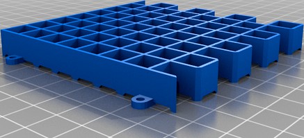 LEDMatrix Diffuser Grid