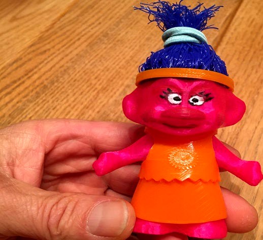 Poppy Troll Clothes doll