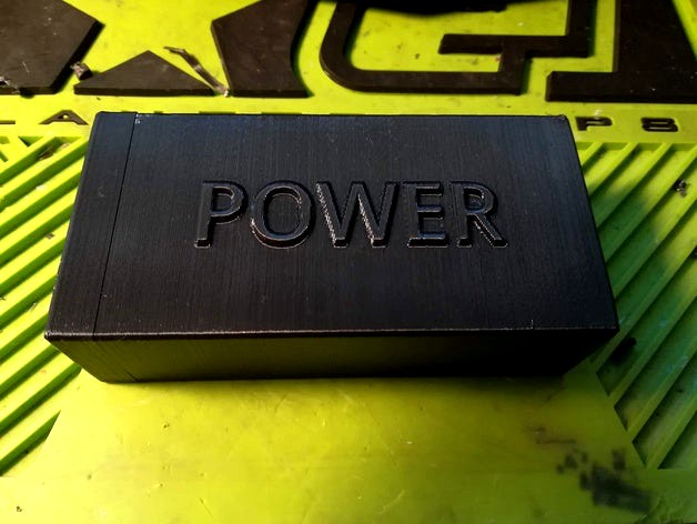 Simple DIY 18650 battery powerbank case