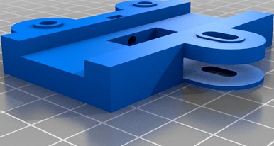 RepRap 3DR Delta Carrage