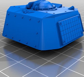 Hellhound Casemate Turret (Chimera to Hellhound Conversion)