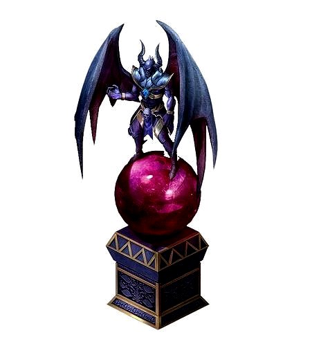 Blood Master District - Devil statue 01