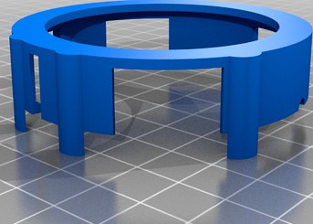 Panasonic 14-42 PZ focus gear for Nauticam