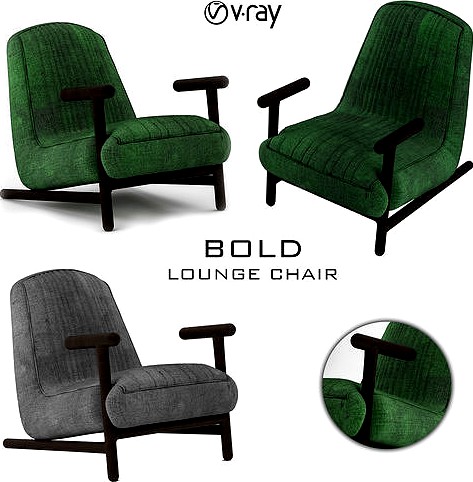 bold lounge chair