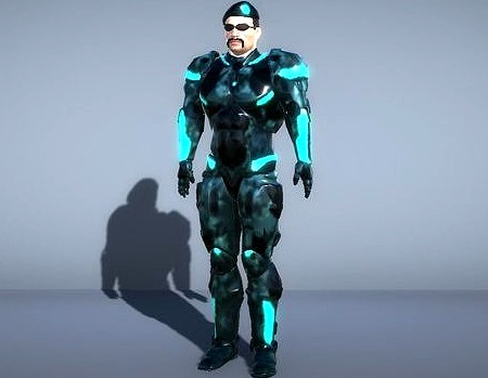 Sci-Fi Captain- Future soldier