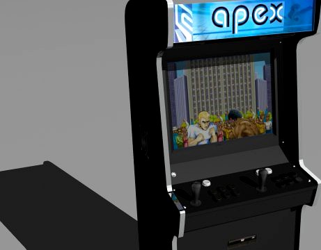 Apex Arcade Machine 3D Model