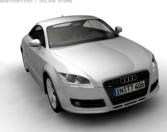 2007 Audi TT 3D Model