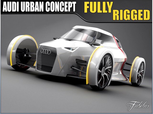 Audi Urban Concept 3D Model