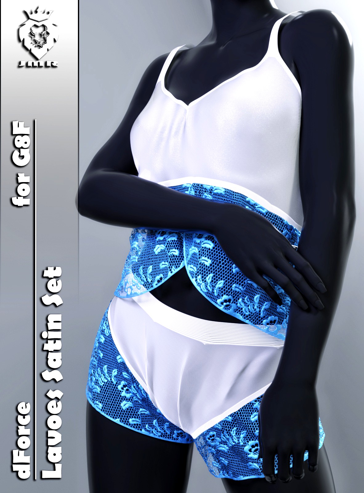 JMR dForce Lavoes Satin Set for G8F