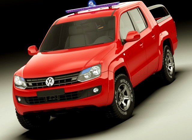 VW Amarok SAR 3D Model