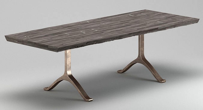 BDDW Maple Slab Rectangle Table