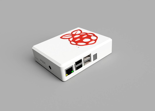 Raspberry Pi 3 Case with Homematic RPI-RF-MOD