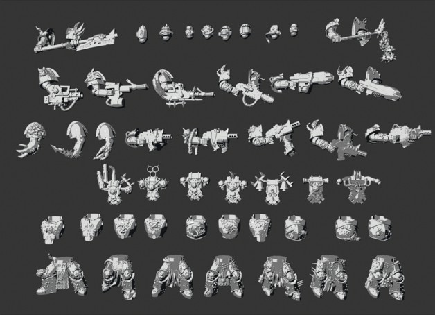 Parts of a Disgusting Resilient Marine Builder