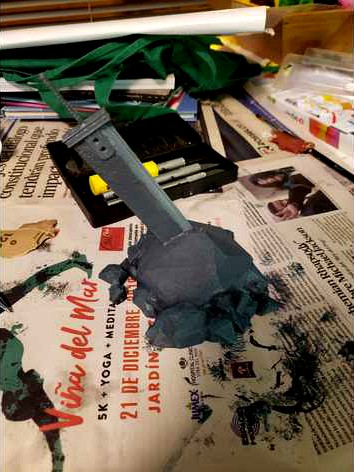 Buster Sword on Rock